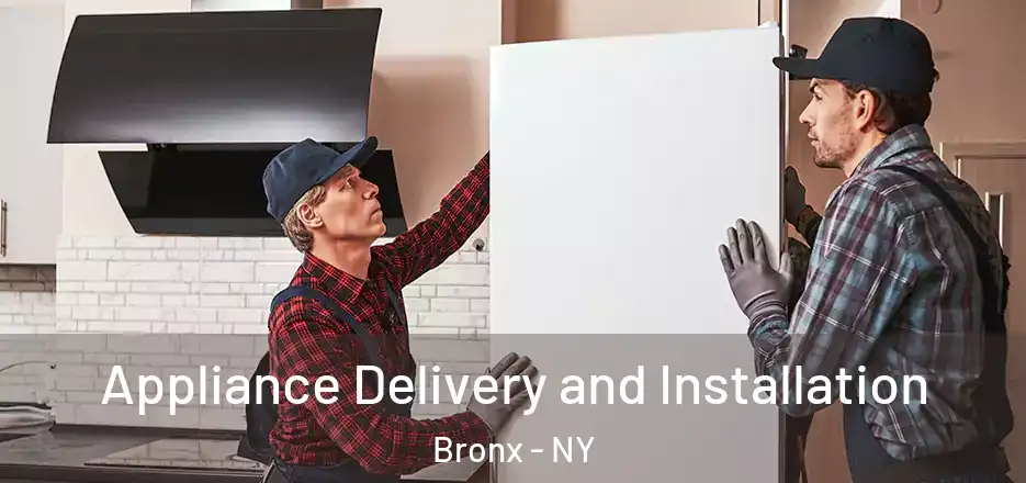  Appliance Delivery and Installation Bronx - NY