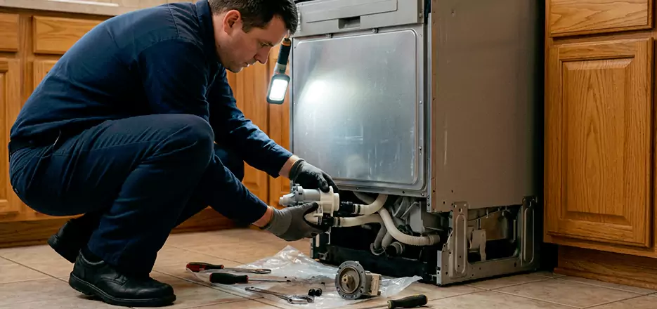 Dishwasher Drain Hose Repair in Bronx