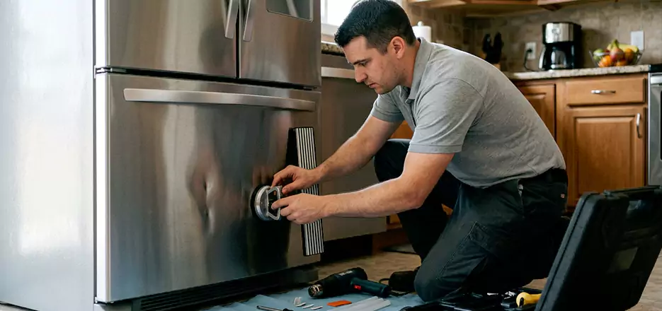 Refrigerator Panel Dent Repair in Bronx